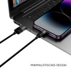 Baseus StarSpeed 3in1 Kabel – Universal Ladekabel mehrere Anschlüsse für Smartphones Tablets USB C Lightning Micro USB – Produktbild 6