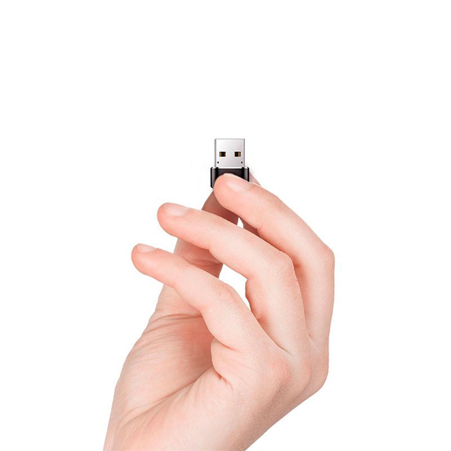 Baseus USB Adapter – für Smartphones und andere Geräte, kompakter Adapter mit OTG-Funktion, USB-C auf USB-A – Weiteres Produktbild 3