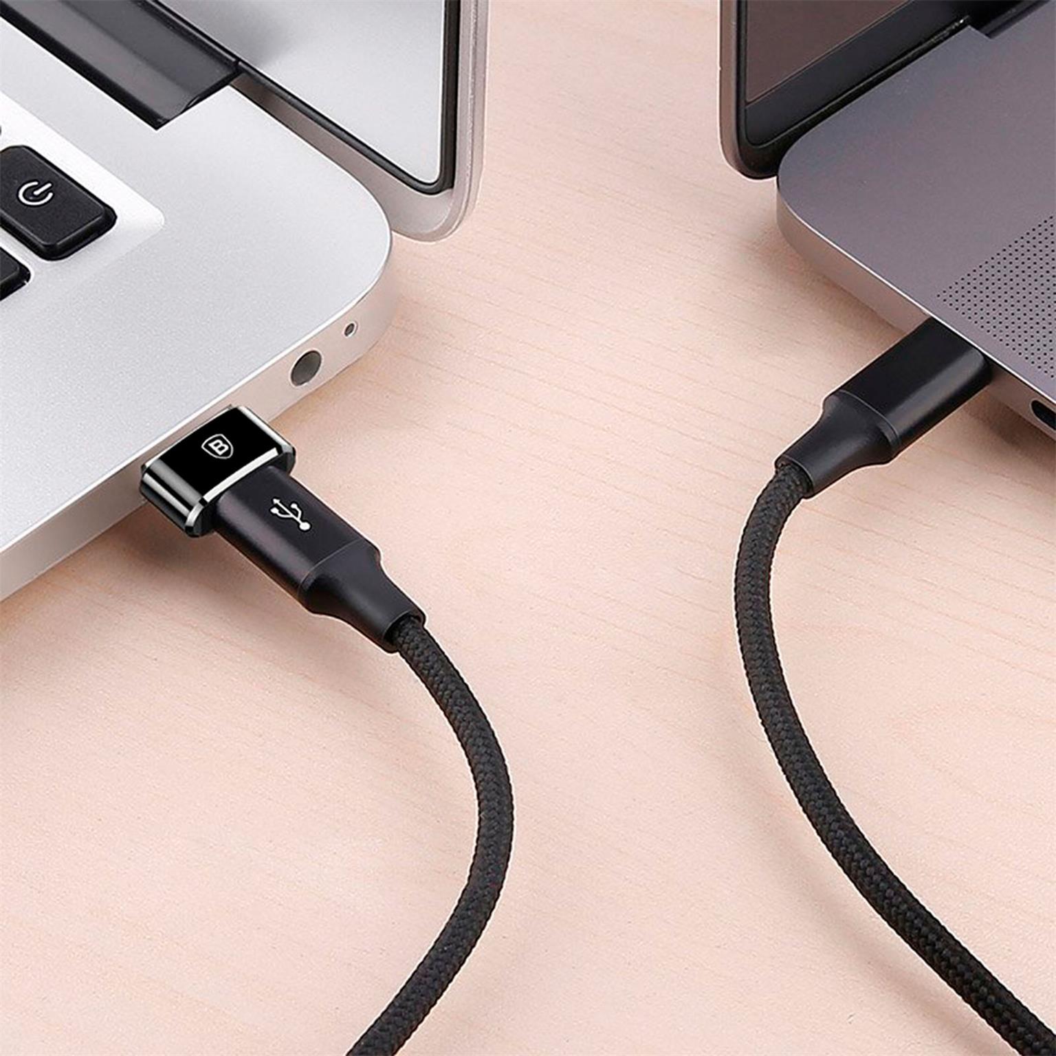Baseus USB Adapter – für Smartphones und andere Geräte, kompakter Adapter mit OTG-Funktion, USB-C auf USB-A – Weiteres Produktbild 7
