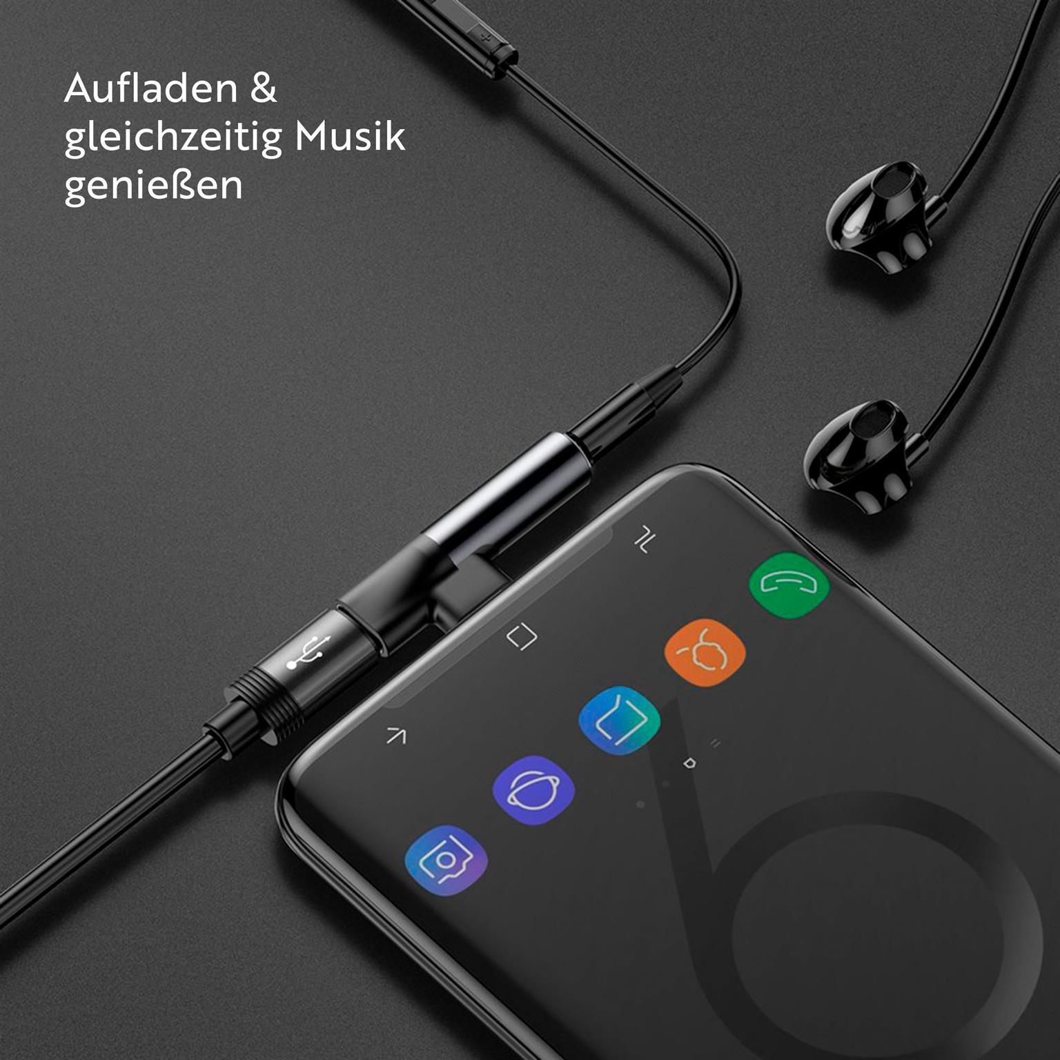 Baseus Audio Converter L41 – USB-C auf USB-C & 3,5mm Adapter, Audio-Umwandler für USB-C Geräte – Weiteres Produktbild 6 Baseus Audio Converter L41 – USB-C auf USB-C & 3,5mm Adapter, Audio-Umwandler für USB-C Geräte – Weiteres Produktbild 6