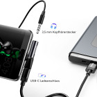 Baseus Audio Converter L41 – USB-C auf USB-C & 3,5mm Adapter, Audio-Umwandler für USB-C Geräte – Weiteres Produktbild 8