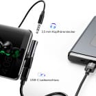 Baseus Audio Converter L41 – USB-C auf USB-C & 3,5mm Adapter, Audio-Umwandler für USB-C Geräte – Weiteres Produktbild 8
