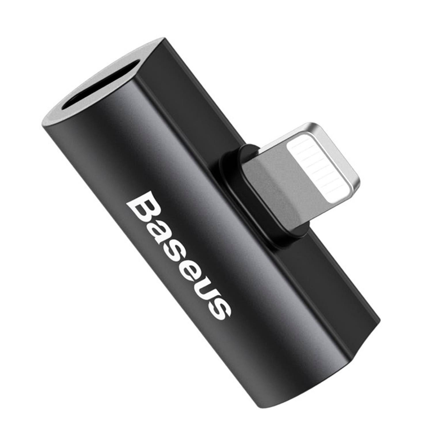 Baseus Audio Converter L46 – Lightning Splitter, Dual Lightning Stecker für Audio und Laden – Weiteres Produktbild 2 Baseus Audio Converter L46 – Lightning Splitter, Dual Lightning Stecker für Audio und Laden – Weiteres Produktbild 2