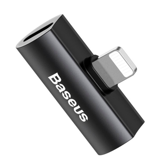 Baseus Audio Converter L46 – Lightning Splitter, Dual Lightning Stecker für Audio und Laden – Weiteres Produktbild 2