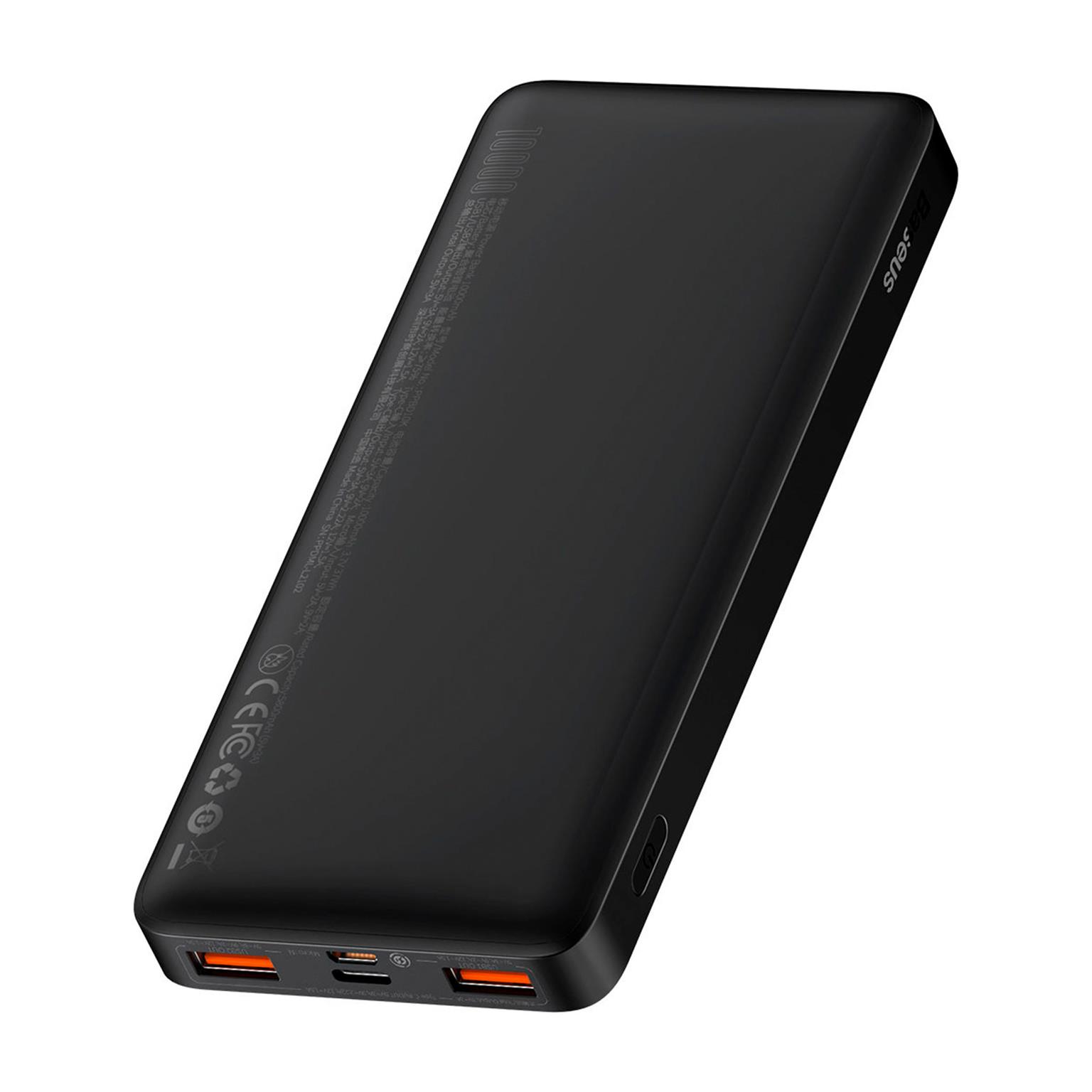 Baseus Powerbank – 2x USB-A + 1x USB-C bidirektional für Smartphones und andere Geräte – Bipow Serie, 10000 mAh – Weiteres Produktbild 2