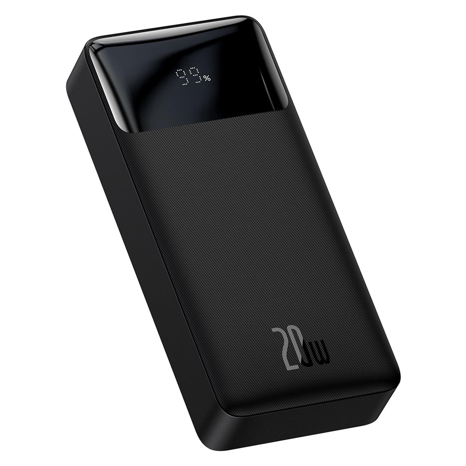 Baseus Powerbank – 2x USB-A + 1x USB-C bidirektional für Smartphones und andere Geräte – Bipow Serie, 20000 mAh – Weiteres Produktbild 1 Baseus Powerbank – 2x USB-A + 1x USB-C bidirektional für Smartphones und andere Geräte – Bipow Serie, 20000 mAh – Weiteres Produktbild 1