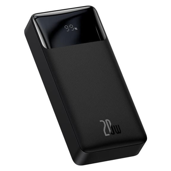 Baseus Powerbank – 2x USB-A + 1x USB-C bidirektional für Smartphones und andere Geräte – Bipow Serie, 20000 mAh – Weiteres Produktbild 1 Baseus Powerbank – 2x USB-A + 1x USB-C bidirektional für Smartphones und andere Geräte – Bipow Serie, 20000 mAh – Weiteres Produktbild 1