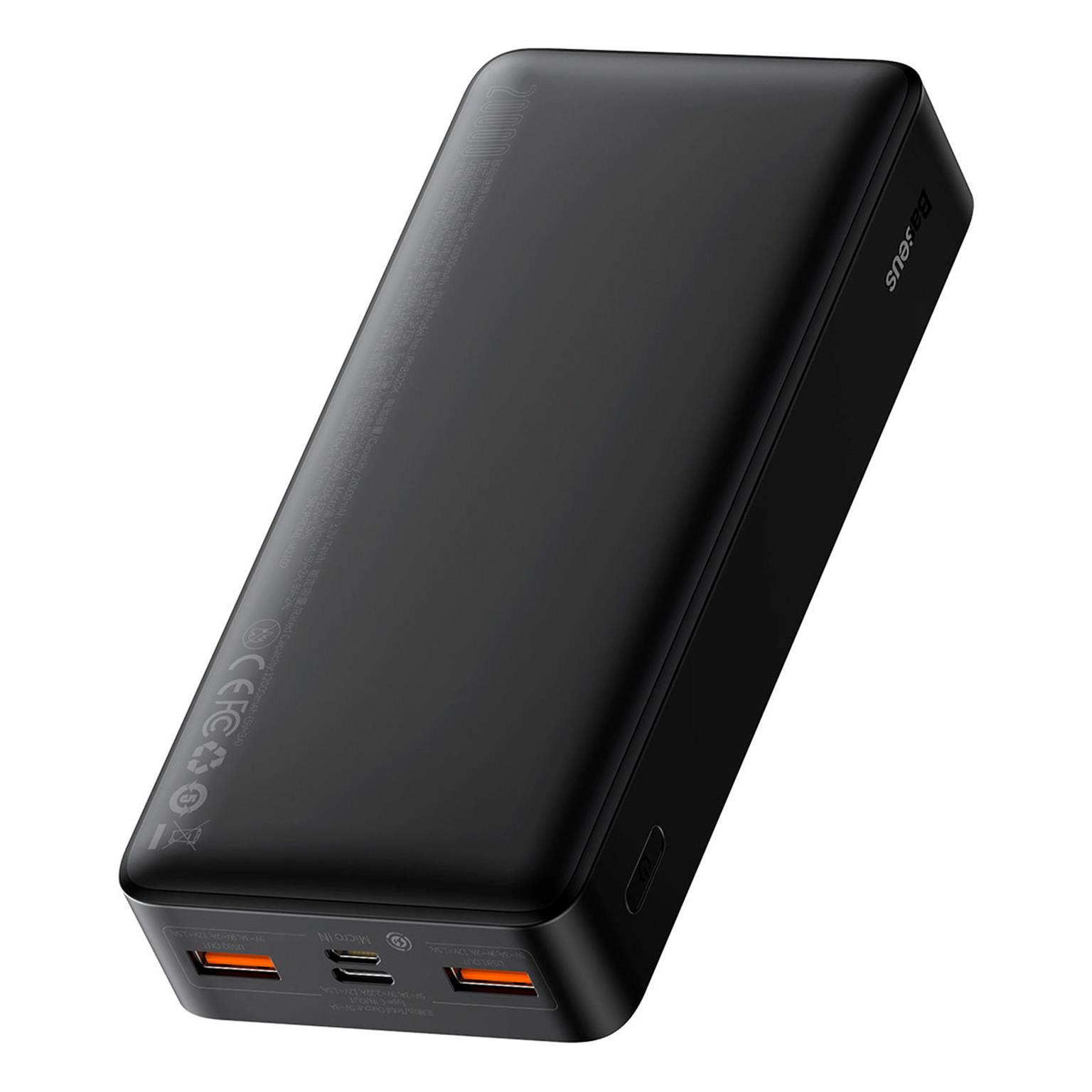 Baseus Powerbank – 2x USB-A + 1x USB-C bidirektional für Smartphones und andere Geräte – Bipow Serie, 20000 mAh – Weiteres Produktbild 2