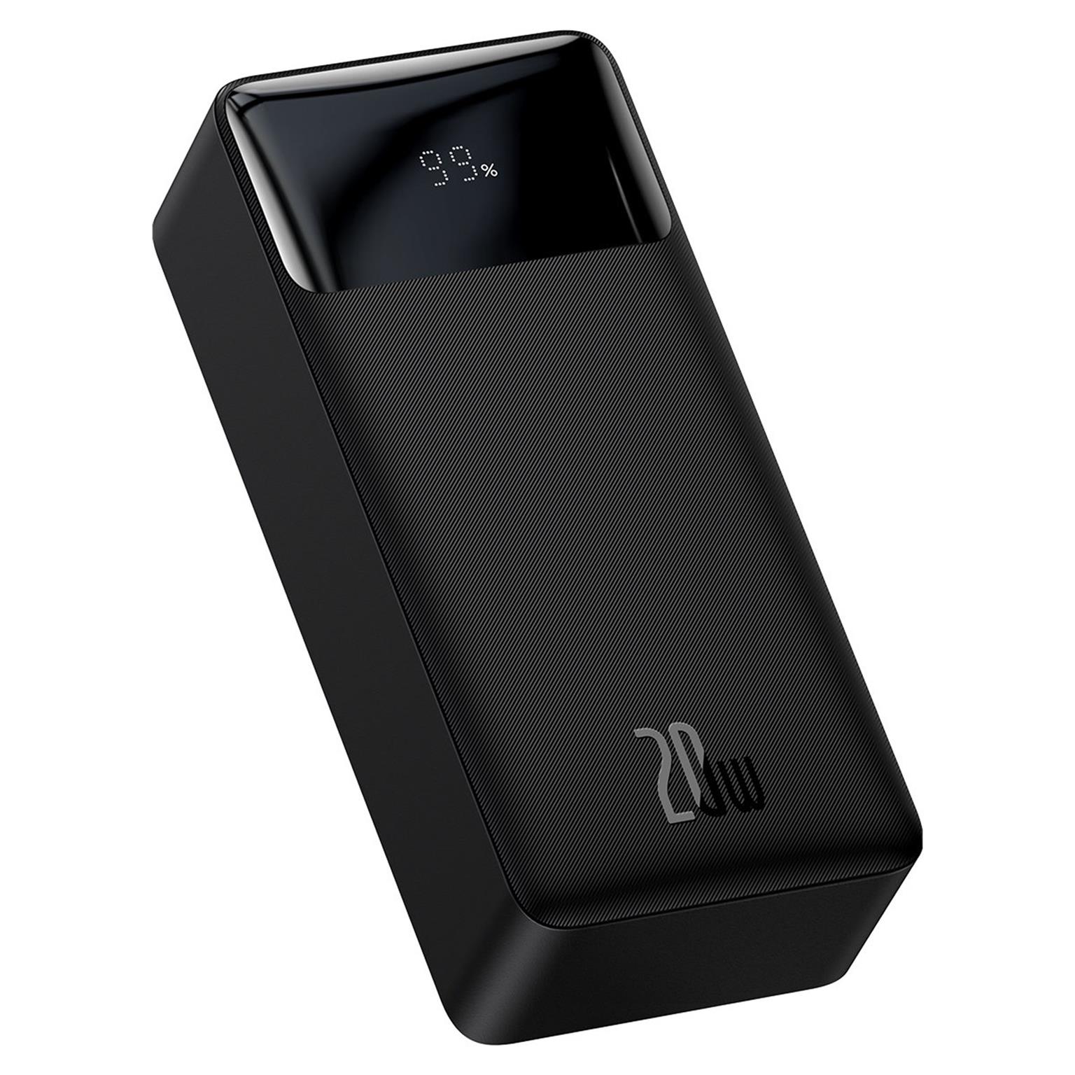 Baseus Powerbank – 2x USB-A + 1x USB-C bidirektional für Smartphones und andere Geräte – Bipow Serie, 30000 mAh – undefined