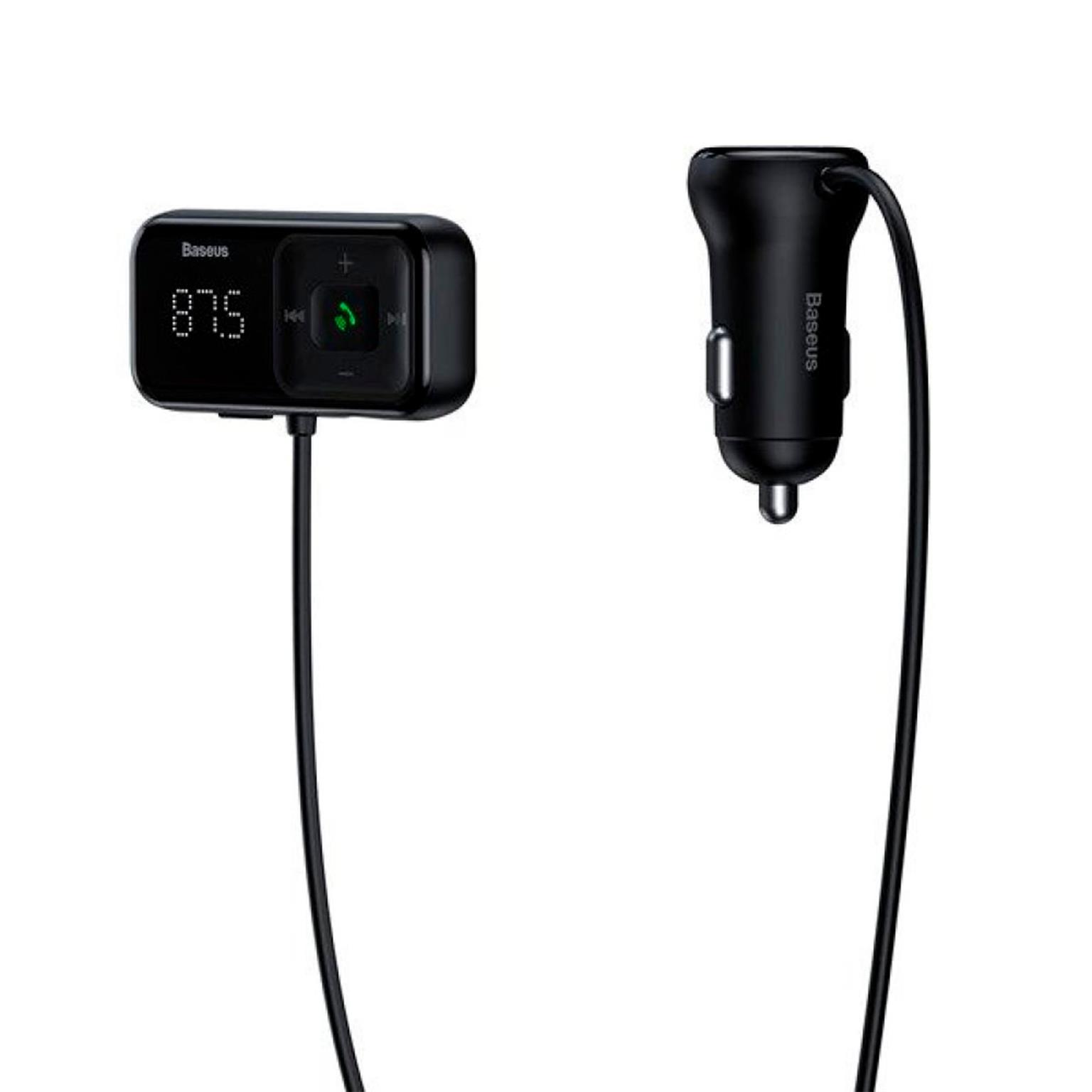 Baseus S-16 Bluetooth MP3 Player – Kabelloser Auto Audio Player, Freisprechfunktion, USB-Ladegerät – undefined