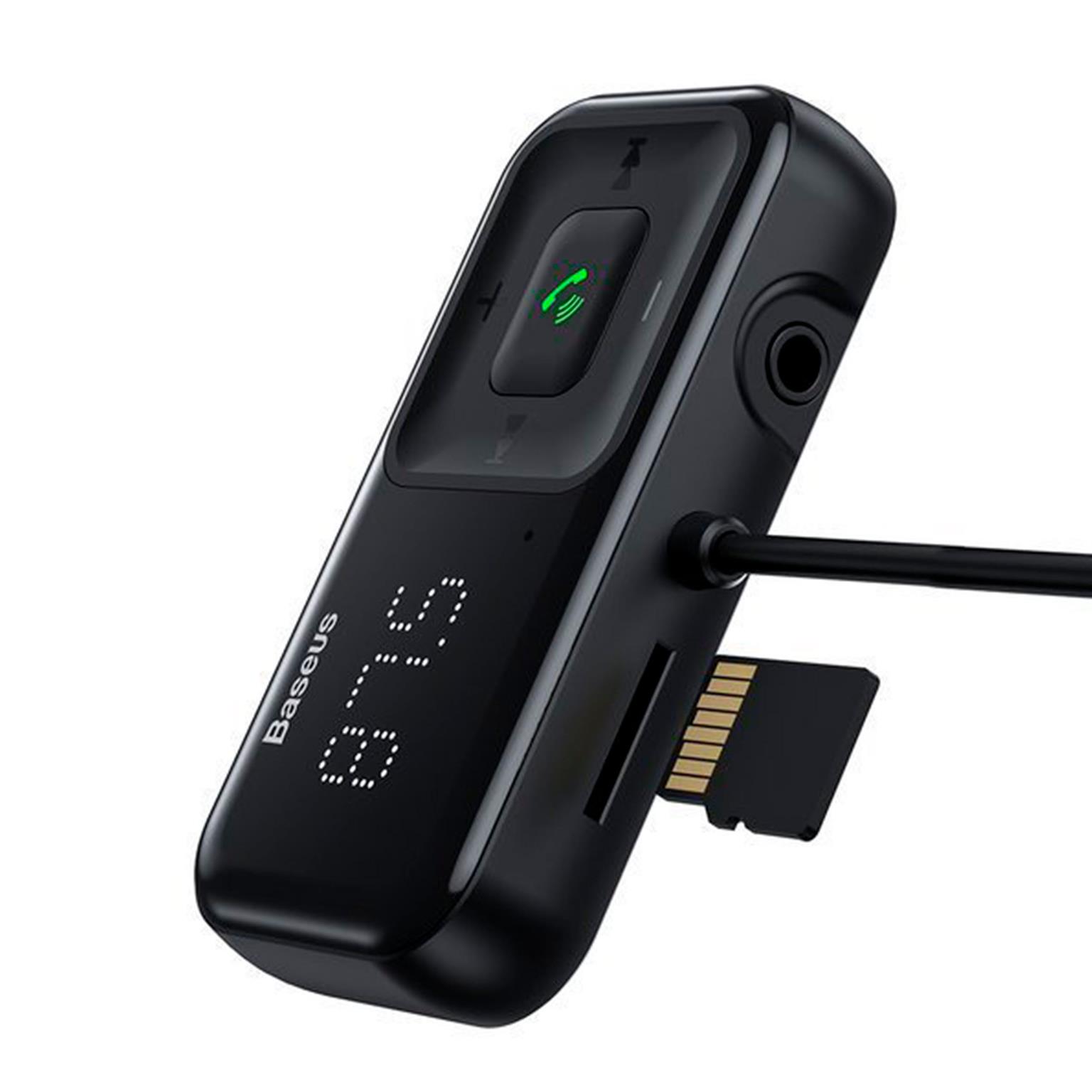 Baseus S-16 Bluetooth MP3 Player – Kabelloser Auto Audio Player, Freisprechfunktion, USB-Ladegerät – Weiteres Produktbild 1