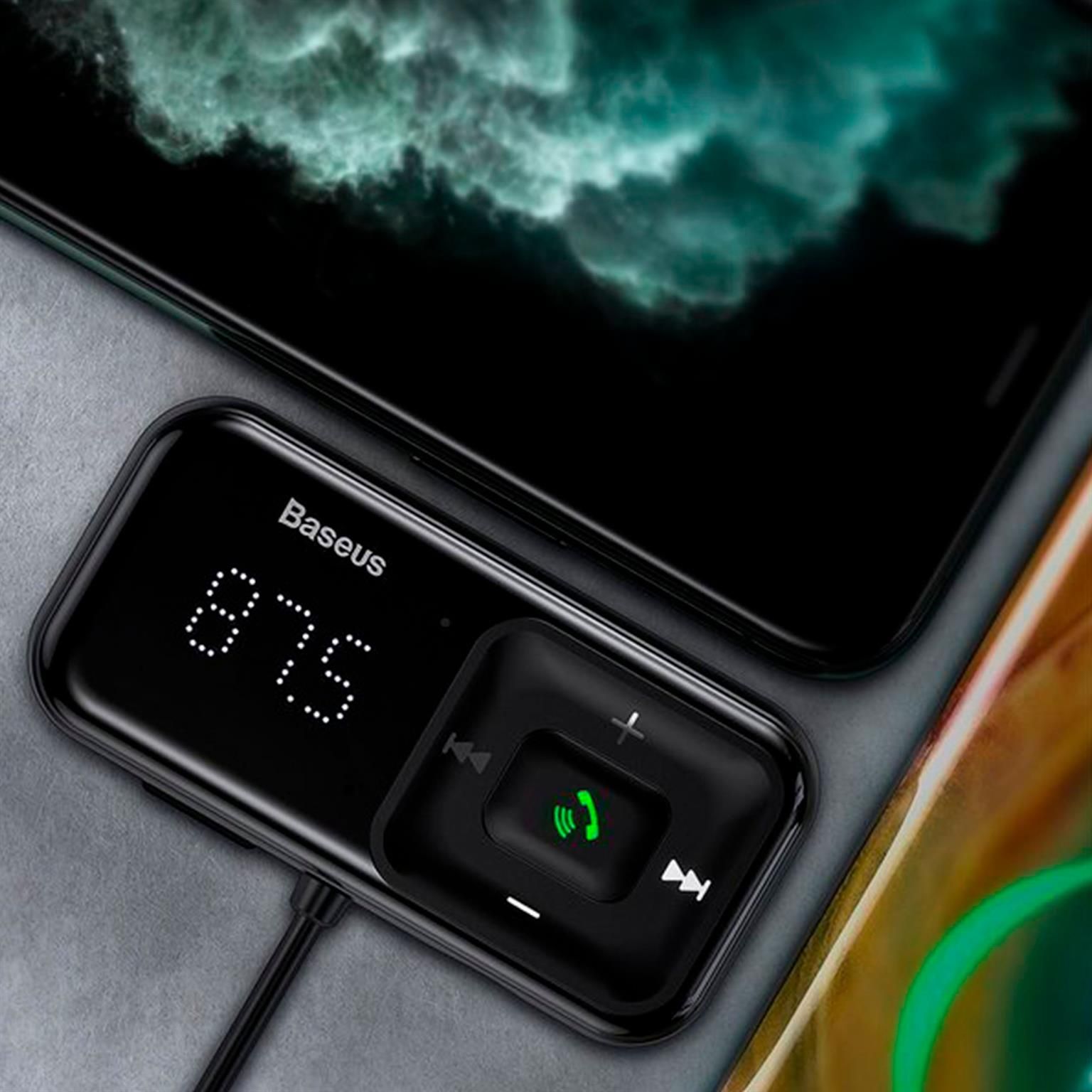 Baseus S-16 Bluetooth MP3 Player – Kabelloser Auto Audio Player, Freisprechfunktion, USB-Ladegerät – Weiteres Produktbild 8 Baseus S-16 Bluetooth MP3 Player – Kabelloser Auto Audio Player, Freisprechfunktion, USB-Ladegerät – Weiteres Produktbild 8