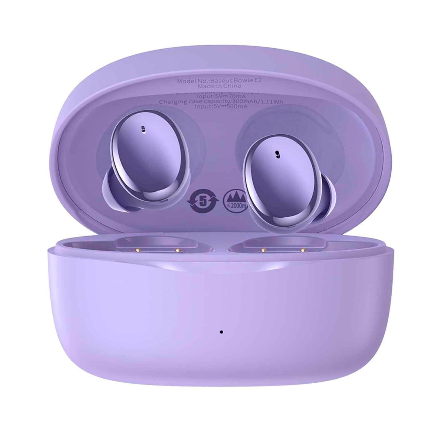 Baseus Bowie E2 – Wasserdichter TWS Bluetooth 5.2 Funkkopfhörer, High-Tech Kopfhörer TWS 5.2 – Weiteres Produktbild 1 Baseus Bowie E2 – Wasserdichter TWS Bluetooth 5.2 Funkkopfhörer, High-Tech Kopfhörer TWS 5.2 – Weiteres Produktbild 1