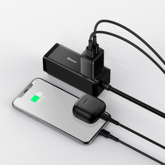 Baseus Netzteil – 2x USB-A Ladegerät für Smartphones und andere Geräte, Compact Serie, 10,5W – Weiteres Produktbild 9 Baseus Netzteil – 2x USB-A Ladegerät für Smartphones und andere Geräte, Compact Serie, 10,5W – Weiteres Produktbild 9