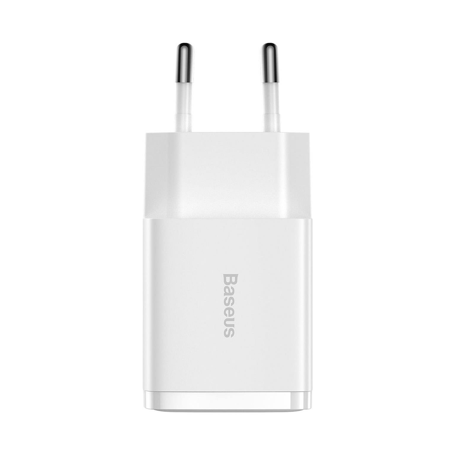 Baseus Netzteil – 2x USB-A Ladegerät für Smartphones und andere Geräte, Compact Serie, 10,5W – Weiteres Produktbild 2 Baseus Netzteil – 2x USB-A Ladegerät für Smartphones und andere Geräte, Compact Serie, 10,5W – Weiteres Produktbild 2
