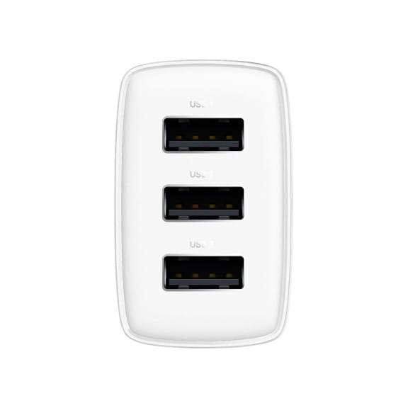 Baseus Netzteil – 3x USB-A Ladegerät für Smartphones und andere Geräte, Compact Serie, 17W – Weiteres Produktbild 5 Baseus Netzteil – 3x USB-A Ladegerät für Smartphones und andere Geräte, Compact Serie, 17W – Weiteres Produktbild 5