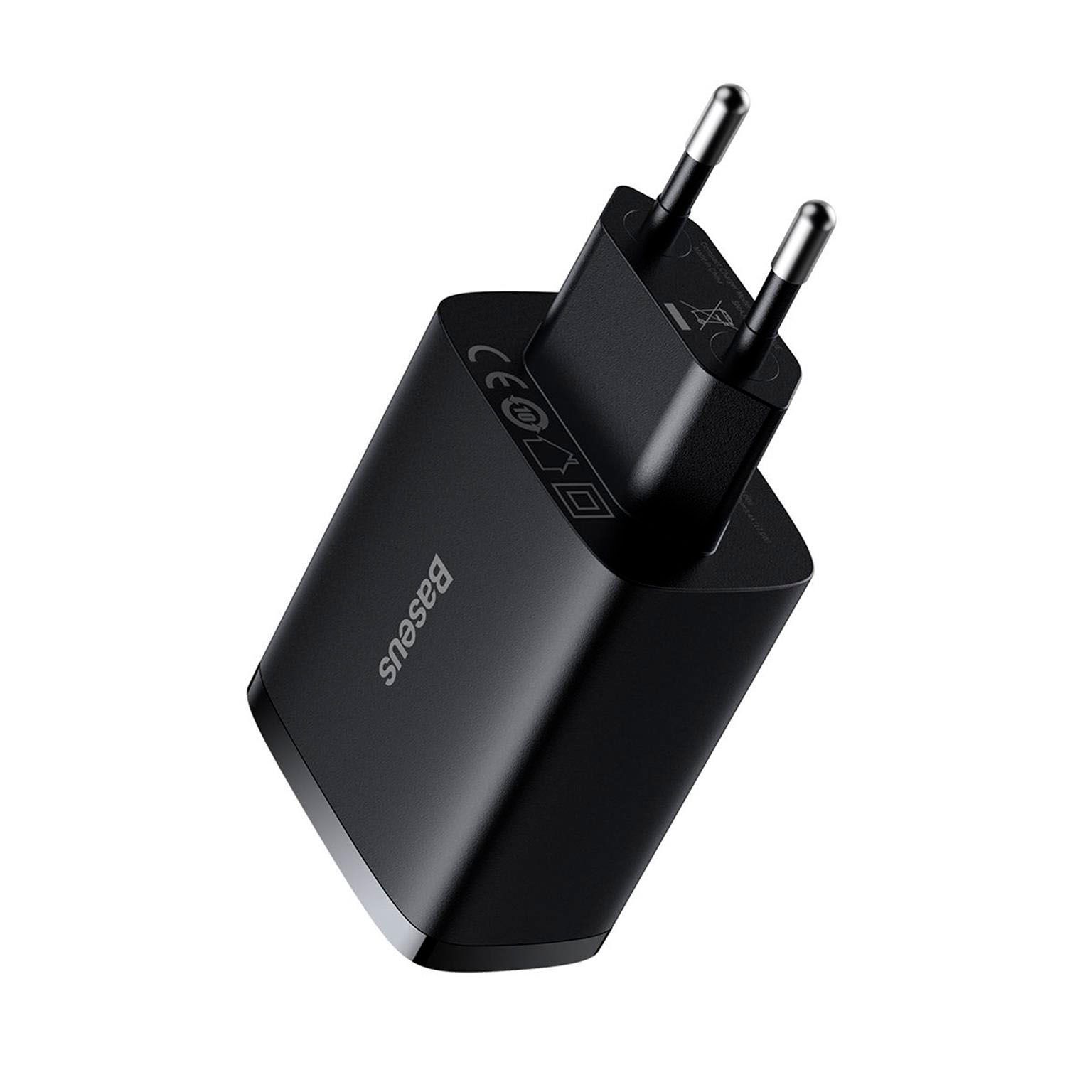 Baseus Netzteil – 3x USB-A Ladegerät für Smartphones und andere Geräte, Compact Serie, 17W – Weiteres Produktbild 3 Baseus Netzteil – 3x USB-A Ladegerät für Smartphones und andere Geräte, Compact Serie, 17W – Weiteres Produktbild 3