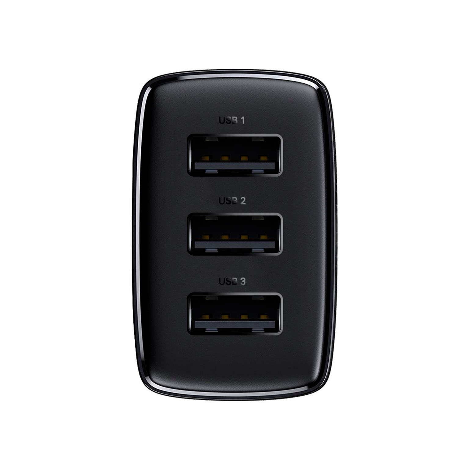 Baseus Netzteil – 3x USB-A Ladegerät für Smartphones und andere Geräte, Compact Serie, 17W – Weiteres Produktbild 3