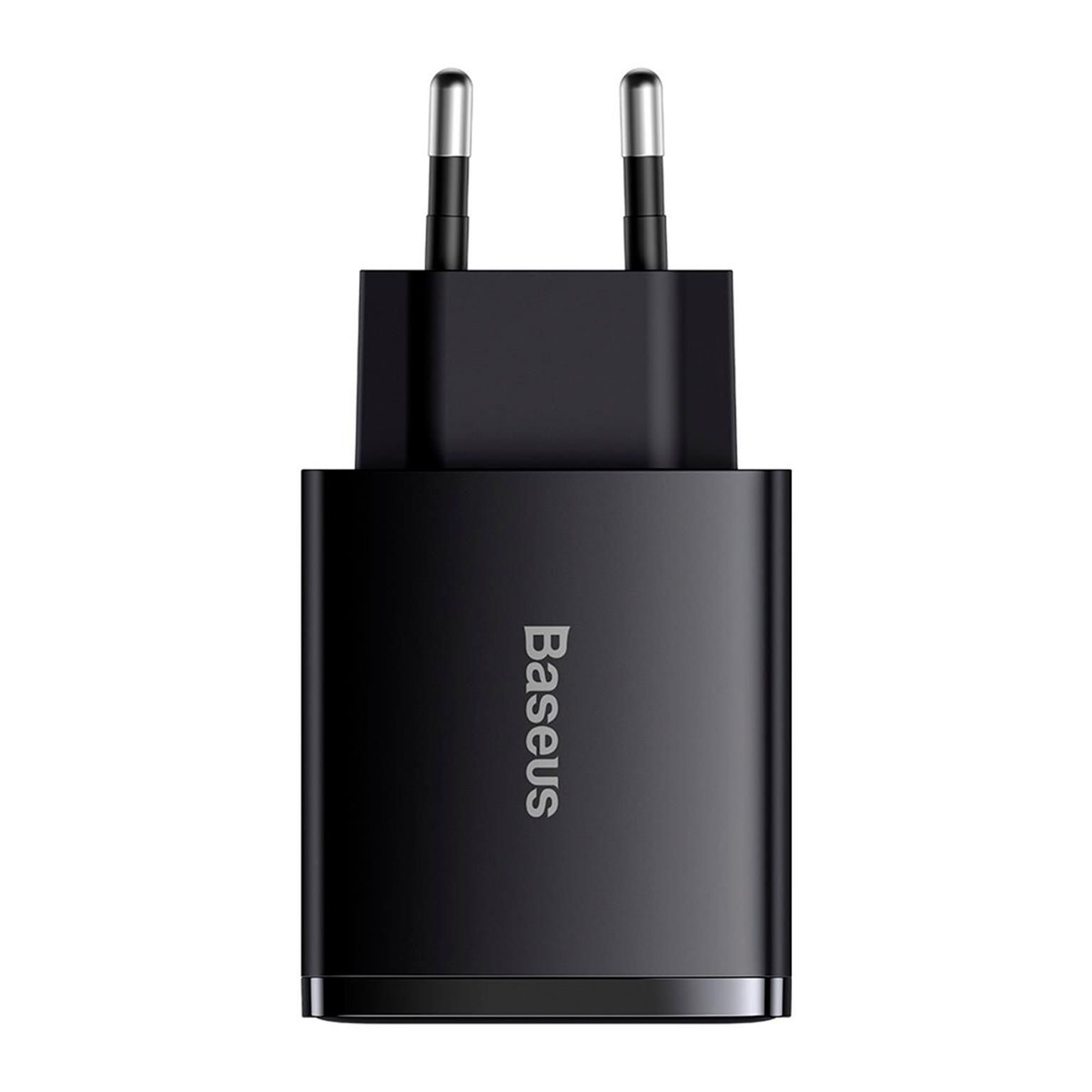 Baseus Netzteil – 2x USB-A + 1x USB-C Ladegerät für Smartphones und andere Geräte, Compact Serie, 30W – Weiteres Produktbild 2 Baseus Netzteil – 2x USB-A + 1x USB-C Ladegerät für Smartphones und andere Geräte, Compact Serie, 30W – Weiteres Produktbild 2