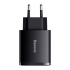 Baseus Netzteil – 2x USB-A + 1x USB-C Ladegerät für Smartphones und andere Geräte, Compact Serie, 30W – Weiteres Produktbild 2