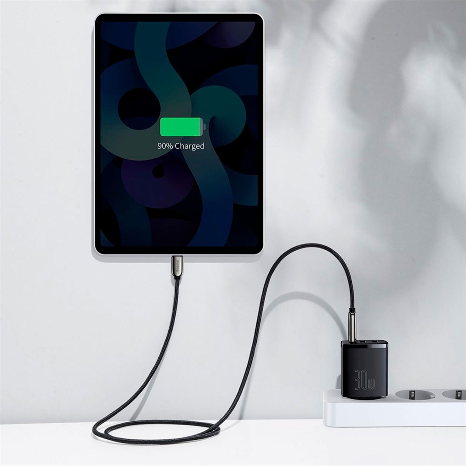 Baseus Netzteil – 2x USB-A + 1x USB-C Ladegerät für Smartphones und andere Geräte, Compact Serie, 30W – Weiteres Produktbild 5