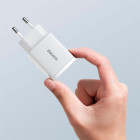 Baseus Netzteil – 1x USB-A + 1x USB-C Ladegerät für Smartphones und andere Geräte, Compact Serie, 20W – Weiteres Produktbild 5