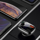 Baseus FM Transmitter Bluetooth 5.0 – Auto Musik Streaming, USB Schnellladegerät, Kfz Bluetooth Adapter – Weiteres Produktbild 5