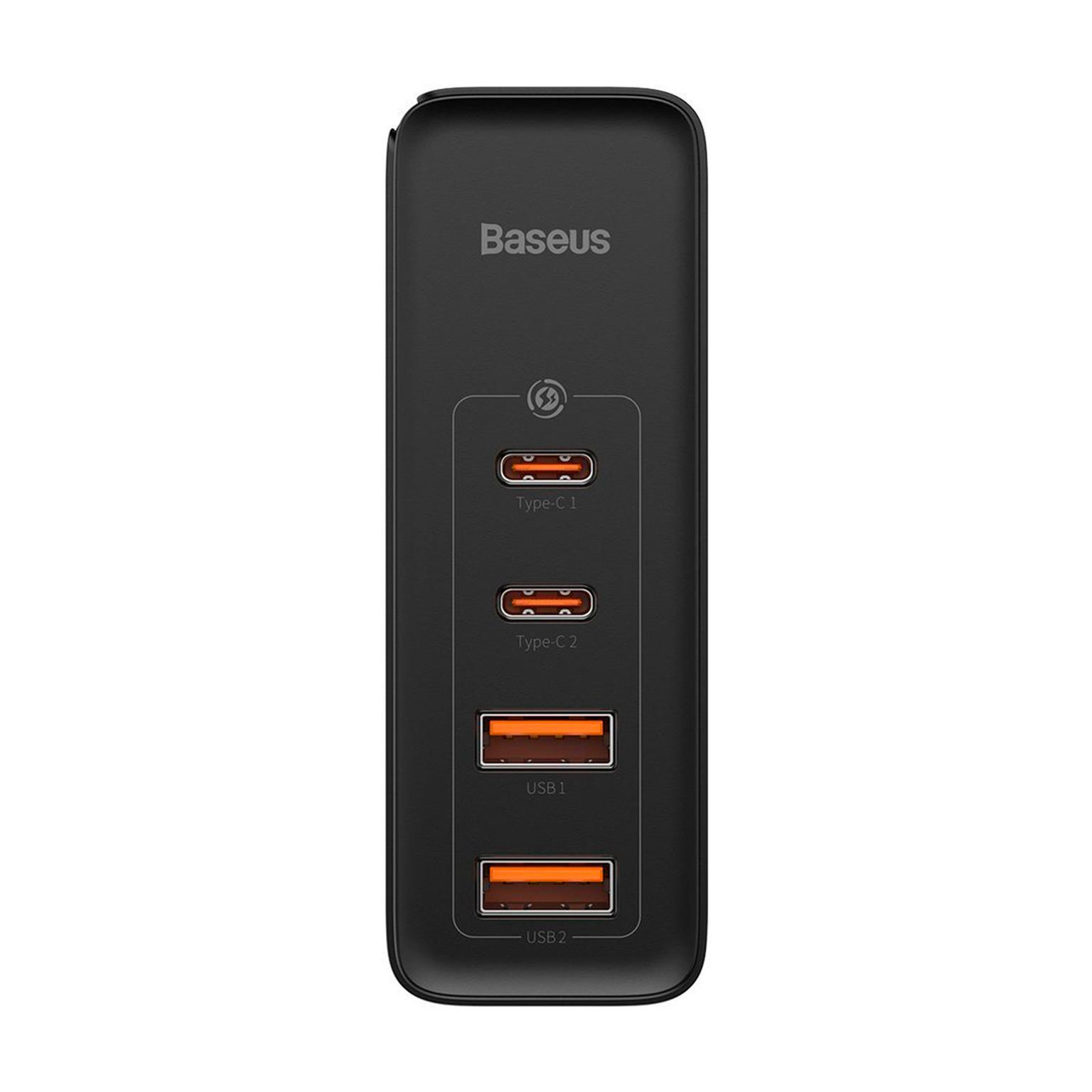 Baseus GaN2 Pro Schnellladegerät – 100W Leistung, USB-C und USB Netzteil, Netzteil mit 2x USB-C und 2x USB – Weiteres Produktbild 2 Baseus GaN2 Pro Schnellladegerät – 100W Leistung, USB-C und USB Netzteil, Netzteil mit 2x USB-C und 2x USB – Weiteres Produktbild 2