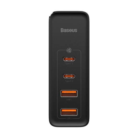Baseus GaN2 Pro Schnellladegerät – 100W Leistung, USB-C und USB Netzteil, Netzteil mit 2x USB-C und 2x USB – Weiteres Produktbild 2