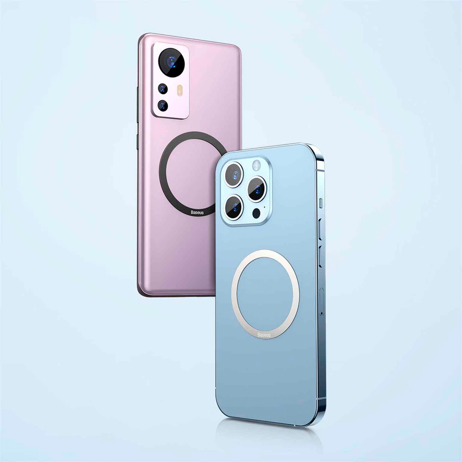 Baseus Halo Series Magnetring – MagSafe Ladegerät, QI-Ladegerät, MagSafe Ring für einfaches Laden – Weiteres Produktbild 3 Baseus Halo Series Magnetring – MagSafe Ladegerät, QI-Ladegerät, MagSafe Ring für einfaches Laden – Weiteres Produktbild 3