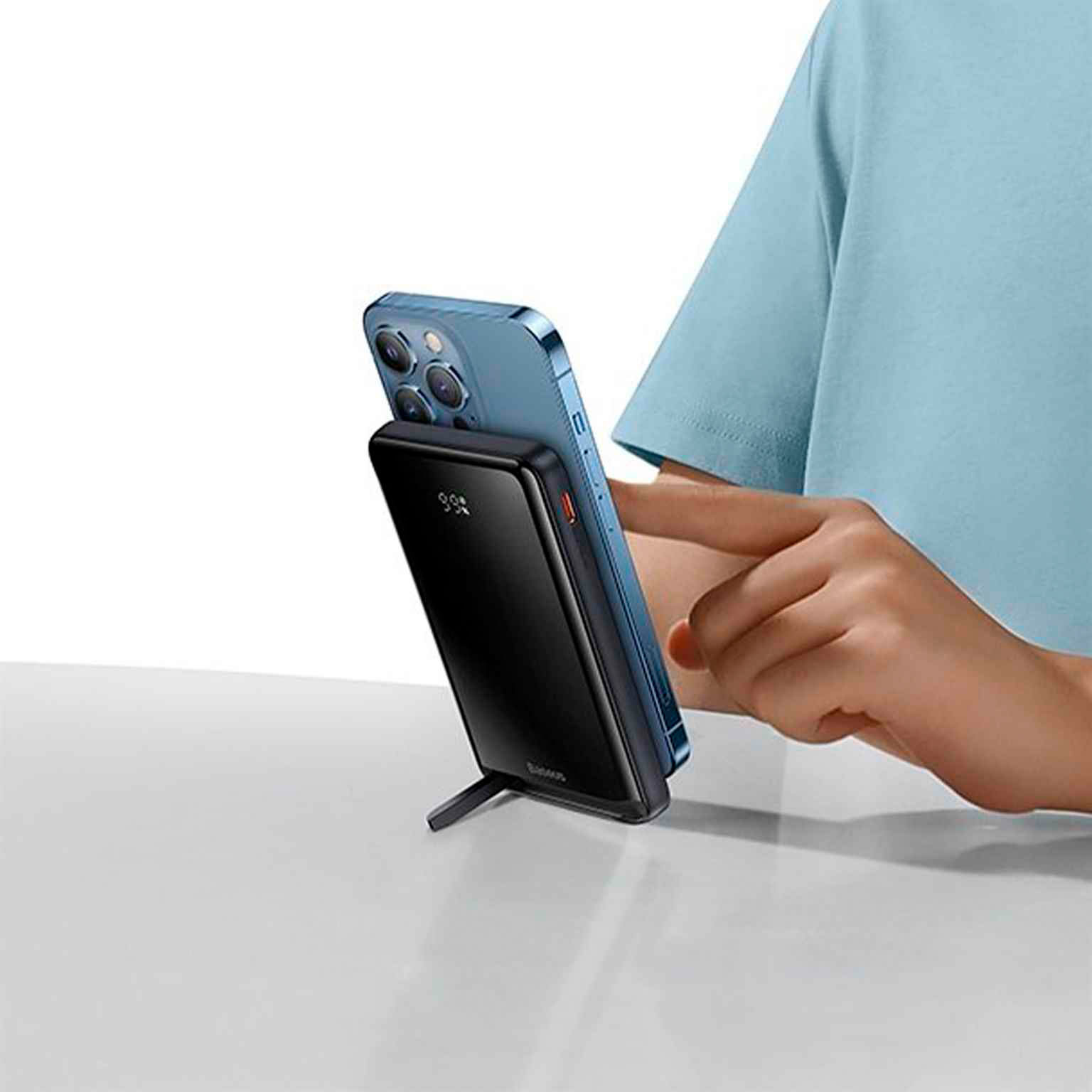 Baseus Induktive MagSafe Powerbank – für iPhone 5 - 16 und iPad Modelle, Hochleistungs-Powerbank, 10000mAh – Weiteres Produktbild 8 Baseus Induktive MagSafe Powerbank – für iPhone 5 - 16 und iPad Modelle, Hochleistungs-Powerbank, 10000mAh – Weiteres Produktbild 8