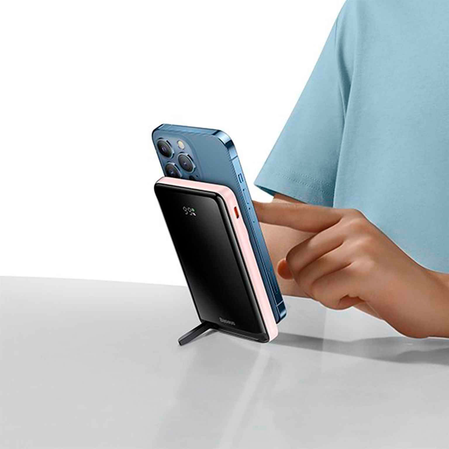 Baseus Induktive MagSafe Powerbank – für iPhone 5 - 16 und iPad Modelle, Hochleistungs-Powerbank, 10000mAh – Weiteres Produktbild 8 Baseus Induktive MagSafe Powerbank – für iPhone 5 - 16 und iPad Modelle, Hochleistungs-Powerbank, 10000mAh – Weiteres Produktbild 8