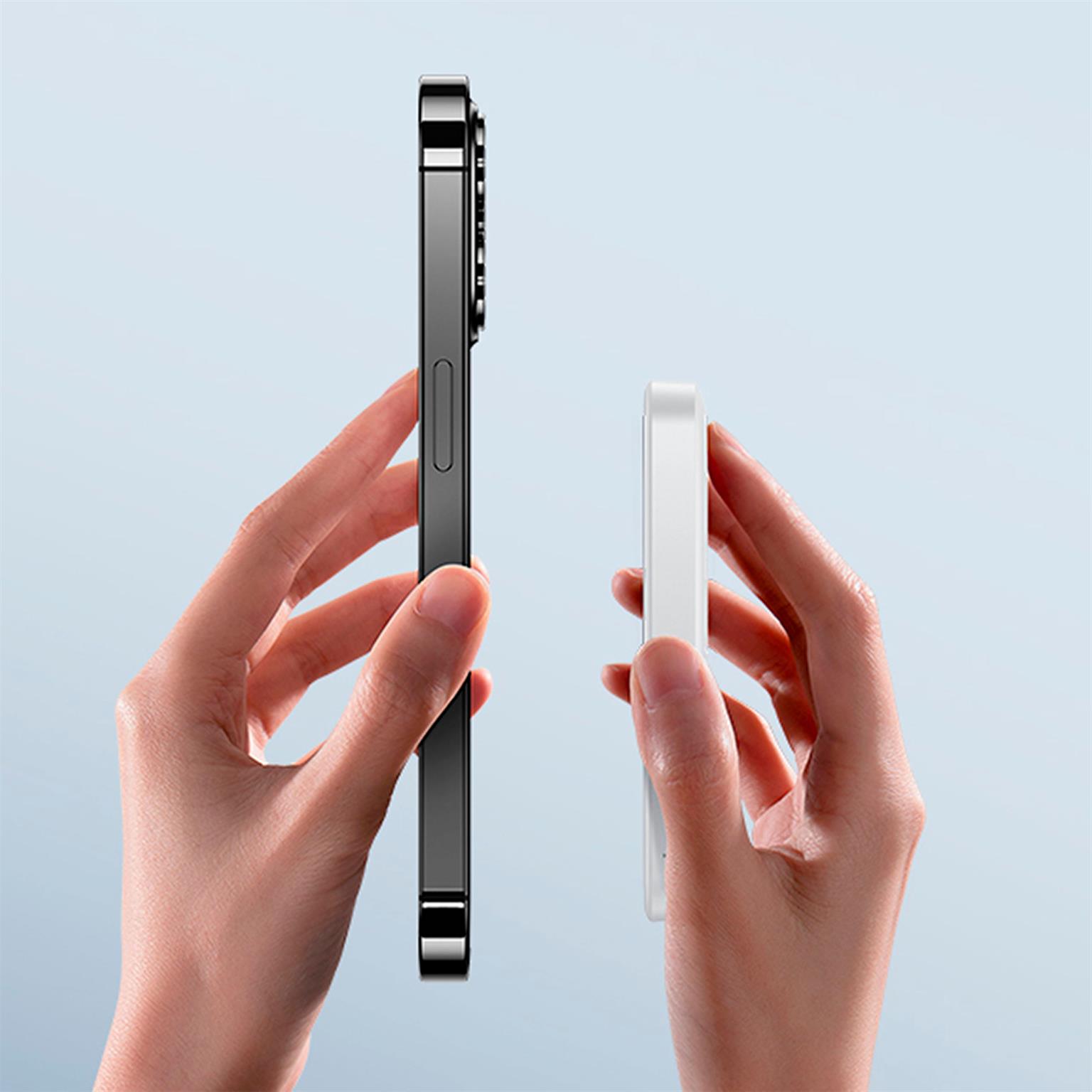 Baseus Induktive MagSafe Powerbank – für iPhone 5 - 16 und iPad Modelle, Hochleistungs-Powerbank, 5000mAh – Weiteres Produktbild 4 Baseus Induktive MagSafe Powerbank – für iPhone 5 - 16 und iPad Modelle, Hochleistungs-Powerbank, 5000mAh – Weiteres Produktbild 4