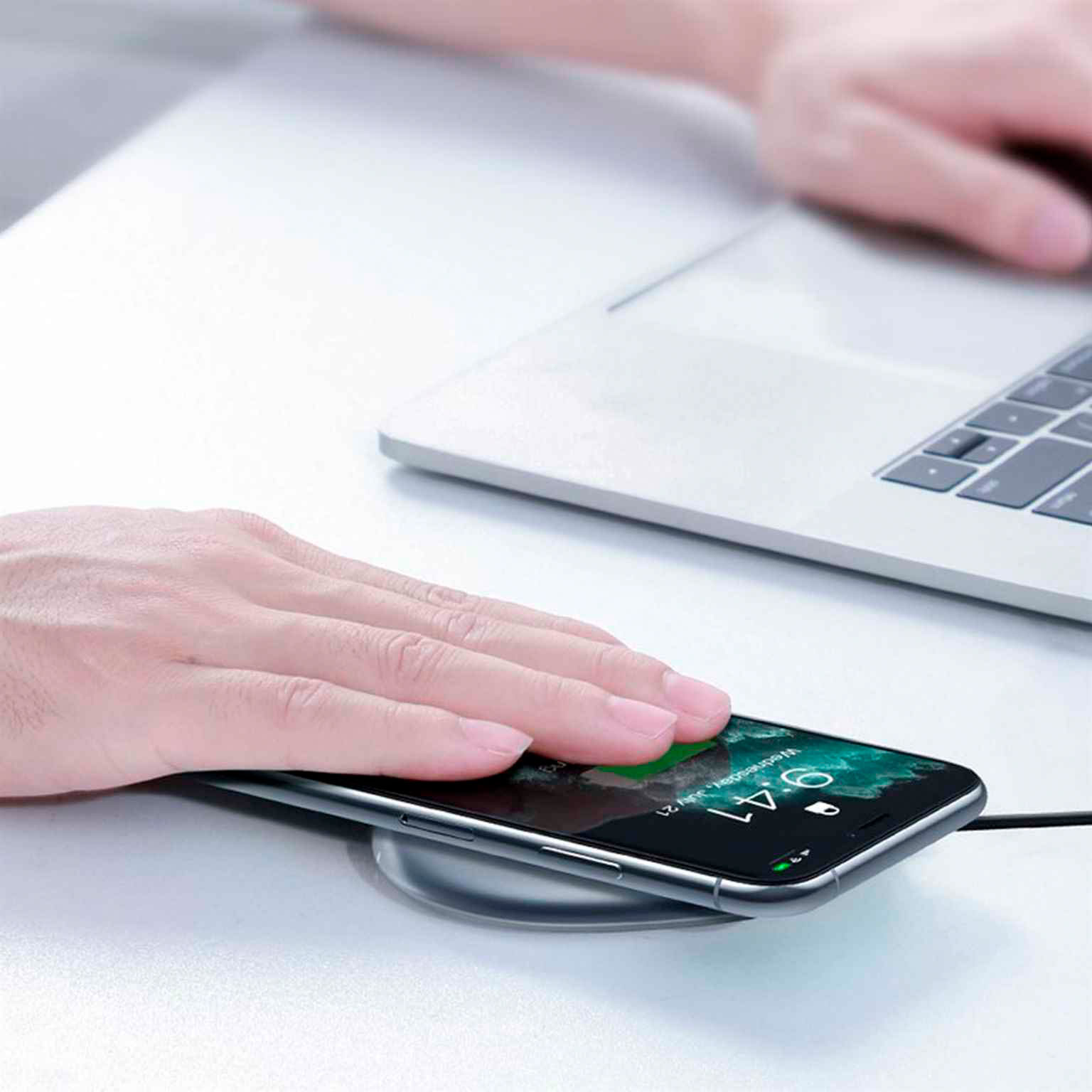 Baseus Jelly 15W Qi-Ladegerät – High-Speed Qi-Ladegerät, Qi Wireless Charging Pad mit 15W Leistung – Weiteres Produktbild 6