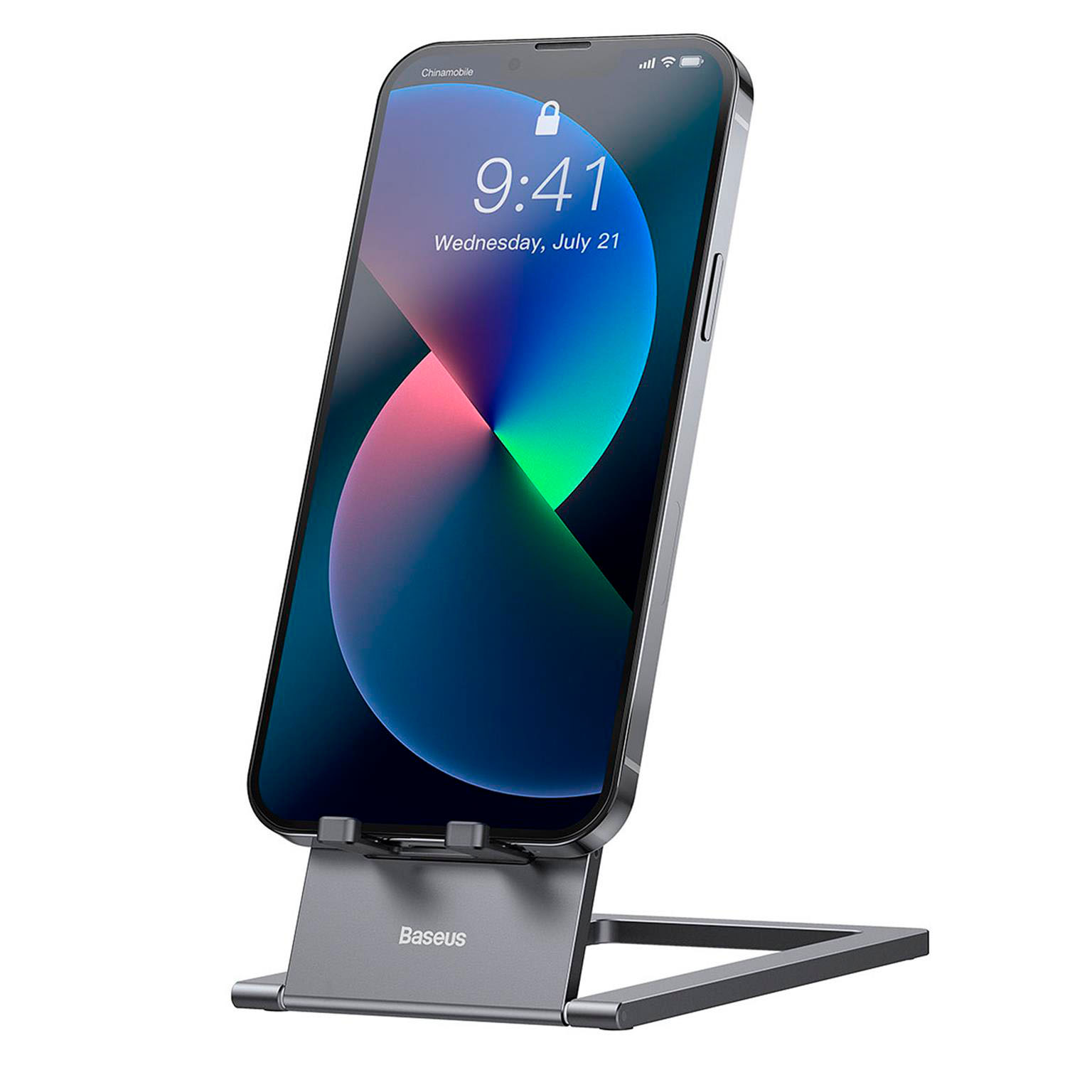 Baseus Klappbarer Handy- und Tablethalter – Handyhalterung Aluminiumlegierung, Mobile Handyhalterung, Verstellbar – Weiteres Produktbild 1