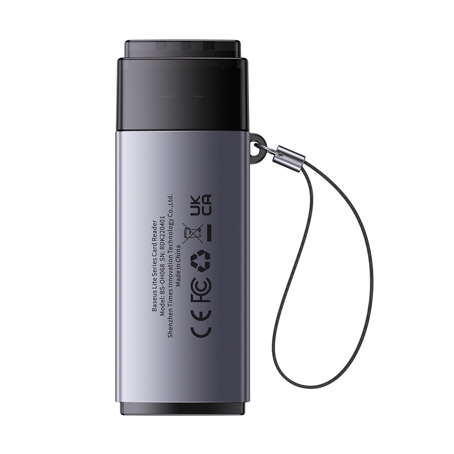 Baseus Lite Series Adapter – USB 3.0 Kartenleser, Kartenleser für USB-A – Weiteres Produktbild 3