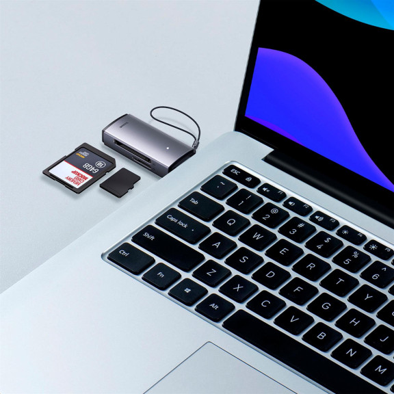 Baseus Lite Series Adapter – USB 3.0 Kartenleser, Kartenleser für USB-A – Weiteres Produktbild 6