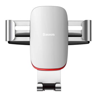 Baseus Kfz-Halterung mit Gravity-Funktion – für Smartphones, Metal Age Gravity, für den CD-Schlitz – Silber Baseus Kfz-Halterung mit Gravity-Funktion – für Smartphones, Metal Age Gravity, für den CD-Schlitz – Silber