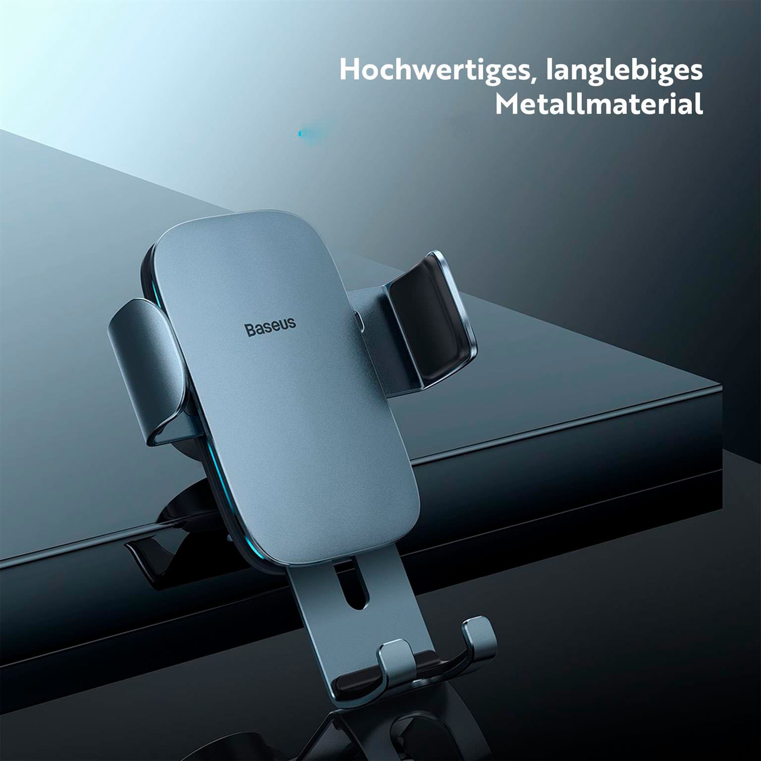 Baseus Kfz-Halterung mit Gravity-Funktion – für Smartphones, Metal Age II Gravity, für Rundlüftungen – Weiteres Produktbild 6 Baseus Kfz-Halterung mit Gravity-Funktion – für Smartphones, Metal Age II Gravity, für Rundlüftungen – Weiteres Produktbild 6