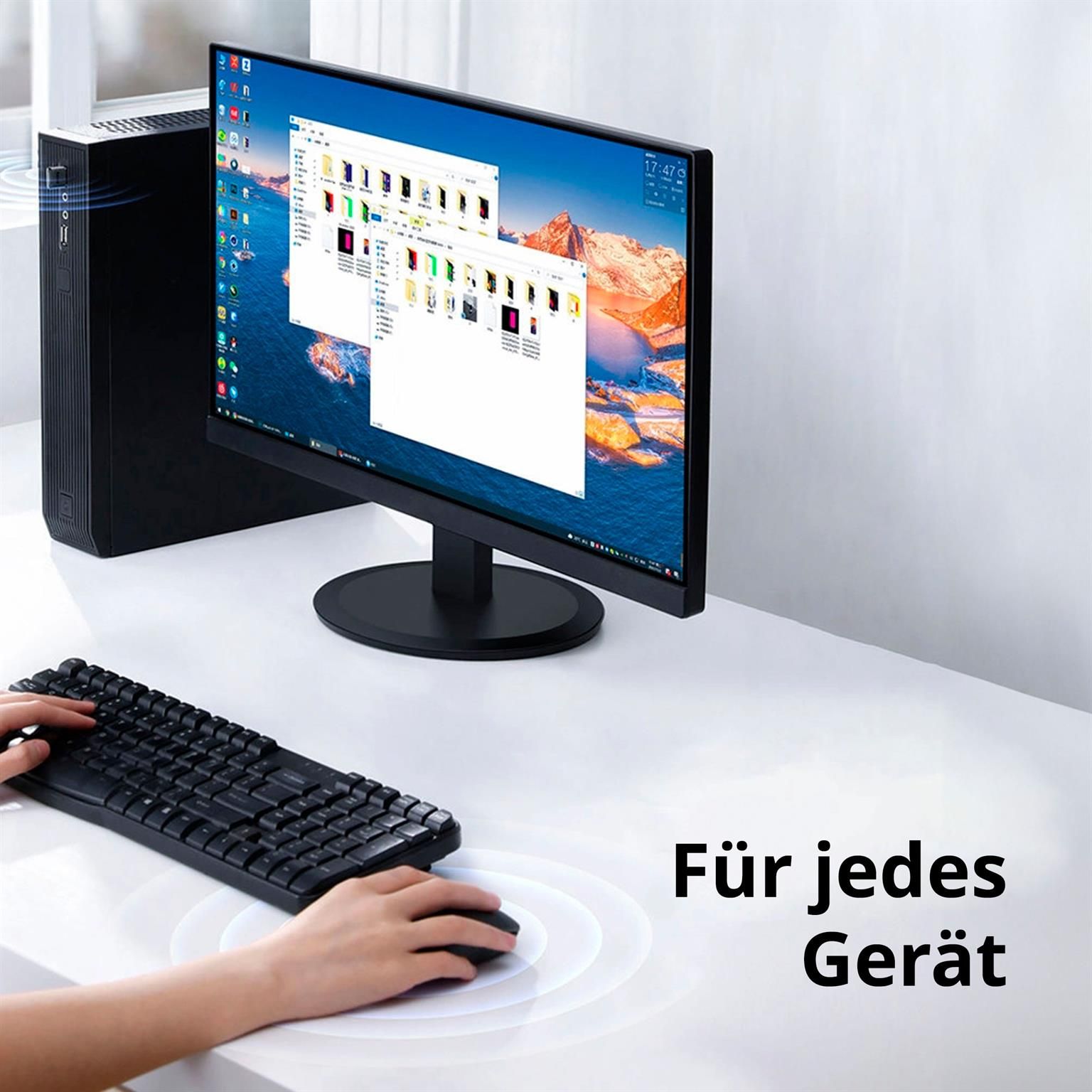 Baseus Mini Bluetooth 5.0 USB-Adapter BA04 – Bluetooth USB Stick, Mini Bluetooth 5.0 USB-Adapter für Windows – Weiteres Produktbild 3 Baseus Mini Bluetooth 5.0 USB-Adapter BA04 – Bluetooth USB Stick, Mini Bluetooth 5.0 USB-Adapter für Windows – Weiteres Produktbild 3