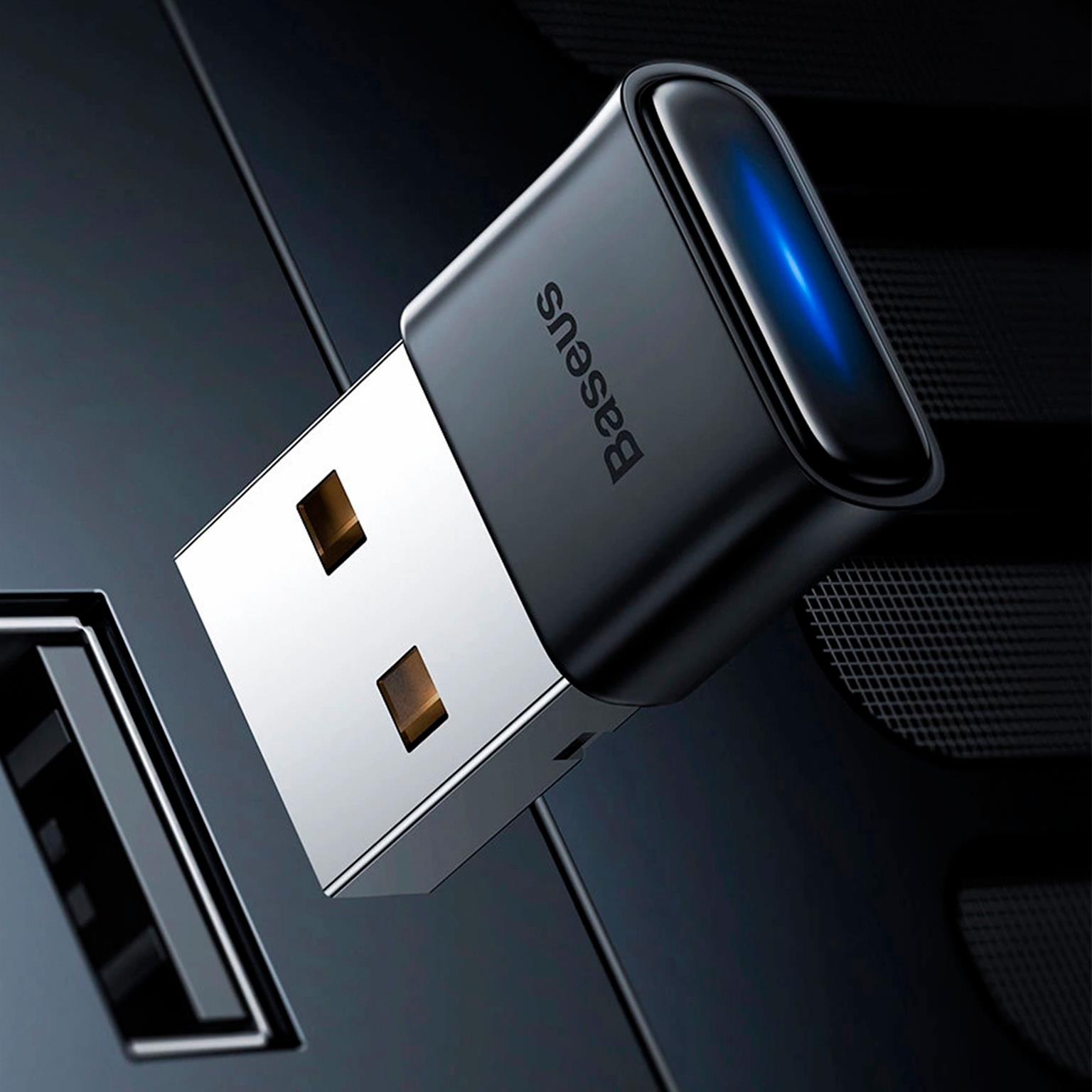 Baseus Mini Bluetooth 5.0 USB-Adapter BA04 – Bluetooth USB Stick, Mini Bluetooth 5.0 USB-Adapter für Windows – Weiteres Produktbild 3