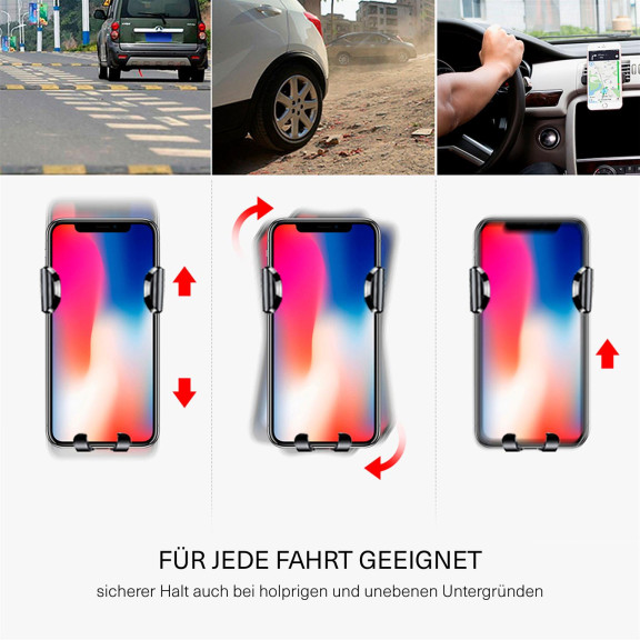 Osculum Gravitations-Autohalterung – Smartphone-Halterung Windschutzscheibe, verstellbare Autohalterung – Weiteres Produktbild 9
