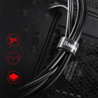 Baseus Klettband Rolle – Kabelorganizer für Smartphones und andere Geräte, Rainbow Circle Serie, 1 m – Weiteres Produktbild 7