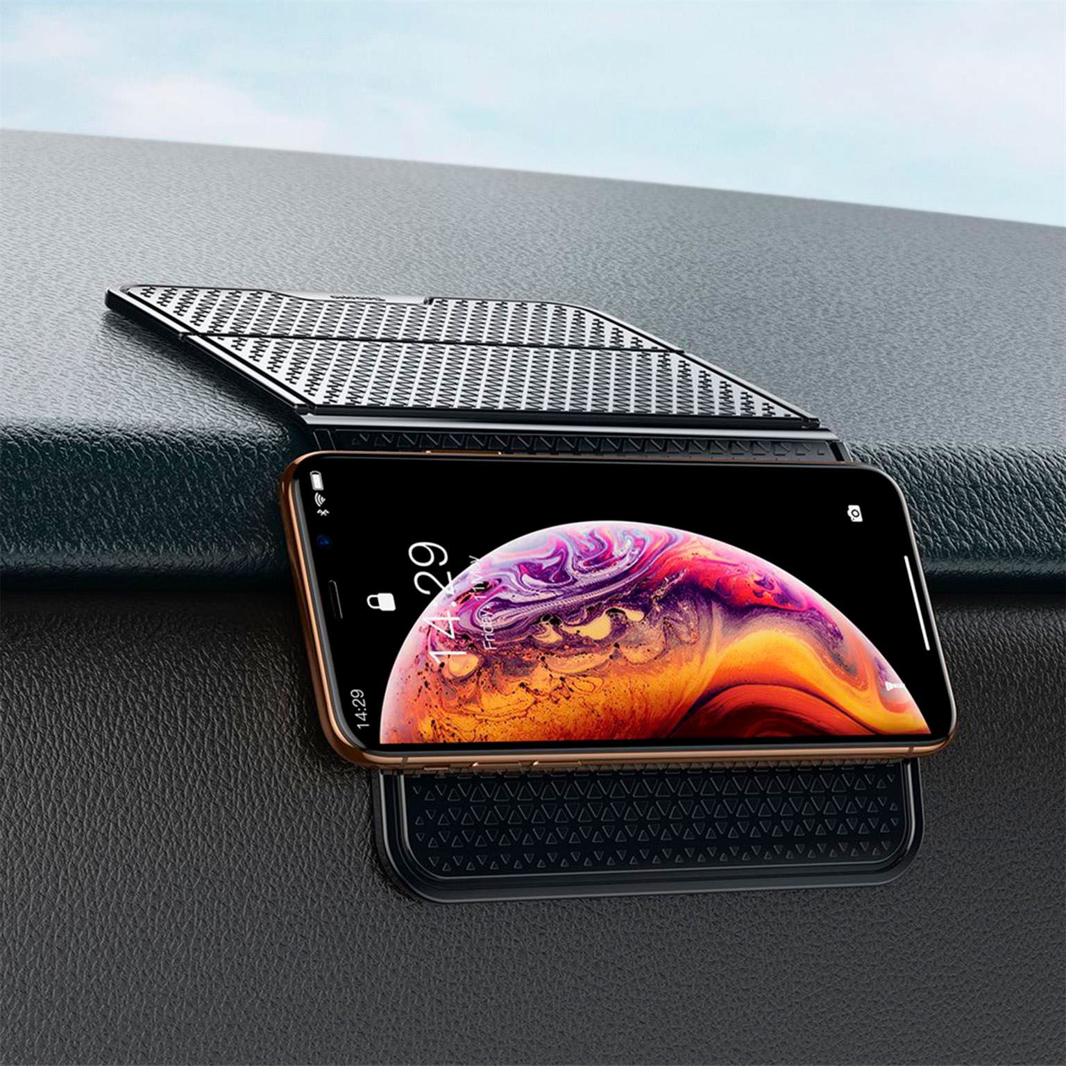 Baseus Selbstklebende Anti-Rutsch Klapp-Matte Nanopad – Anti-Rutsch Matte fürs Auto rutschfest hitzebeständig – Weiteres Produktbild 7 Baseus Selbstklebende Anti-Rutsch Klapp-Matte Nanopad – Anti-Rutsch Matte fürs Auto rutschfest hitzebeständig – Weiteres Produktbild 7