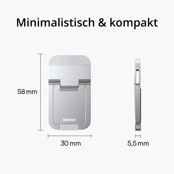 Baseus Laptop-Standfüße (2 Stk.) – Selbstklebende Notebook Füße, Laptop Aufsteller, 3M-Klebefolie – Weiteres Produktbild 7