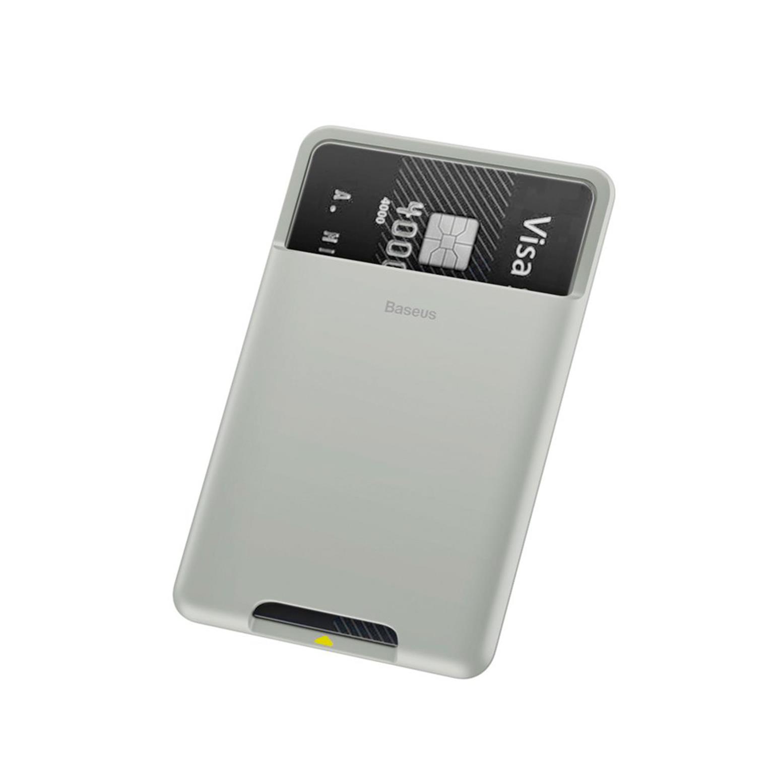 Baseus Card Pocket Universal – Kartenhalter für Handy mit Silikon, Kartenetui selbstklebend – Weiteres Produktbild 1