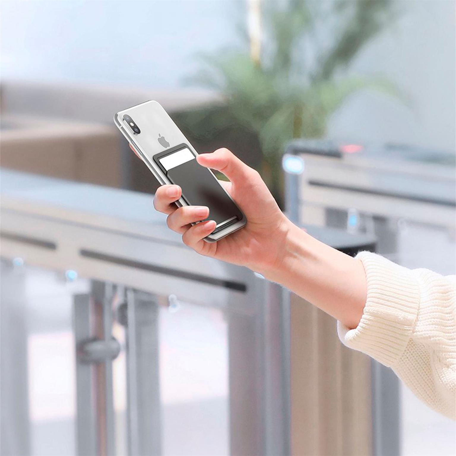 Baseus Card Pocket Universal – Kartenhalter für Handy mit Silikon, Kartenetui selbstklebend – Weiteres Produktbild 7