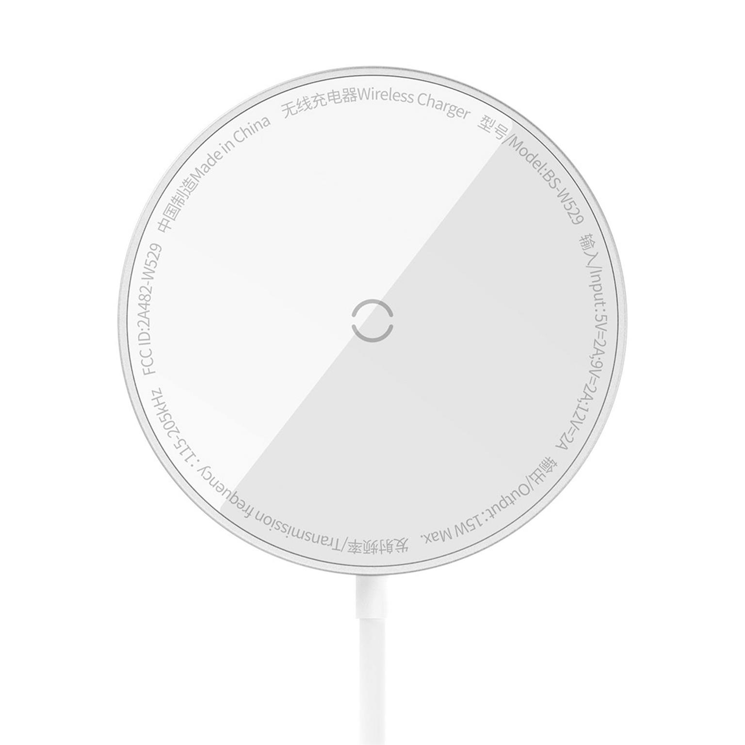 Baseus Simple Mini3 Induktionsladegerät – Kabelloses 15W Ladegerät, Schnellladegerät mit Qi-Technologie – Weiteres Produktbild 4