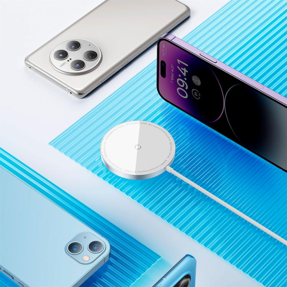 Baseus Simple Mini3 Induktionsladegerät – Kabelloses 15W Ladegerät, Schnellladegerät mit Qi-Technologie – Weiteres Produktbild 8 Baseus Simple Mini3 Induktionsladegerät – Kabelloses 15W Ladegerät, Schnellladegerät mit Qi-Technologie – Weiteres Produktbild 8