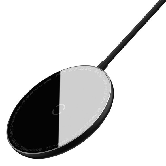 Baseus Simple Mini MagSafe – Qi-Ladegerät 15 Watt, induktive Ladung, 1,5 Meter Länge – Weiteres Produktbild 5